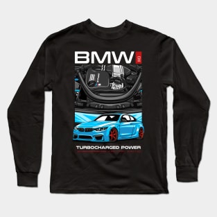 BMW M3 Turbocharged Power Long Sleeve T-Shirt